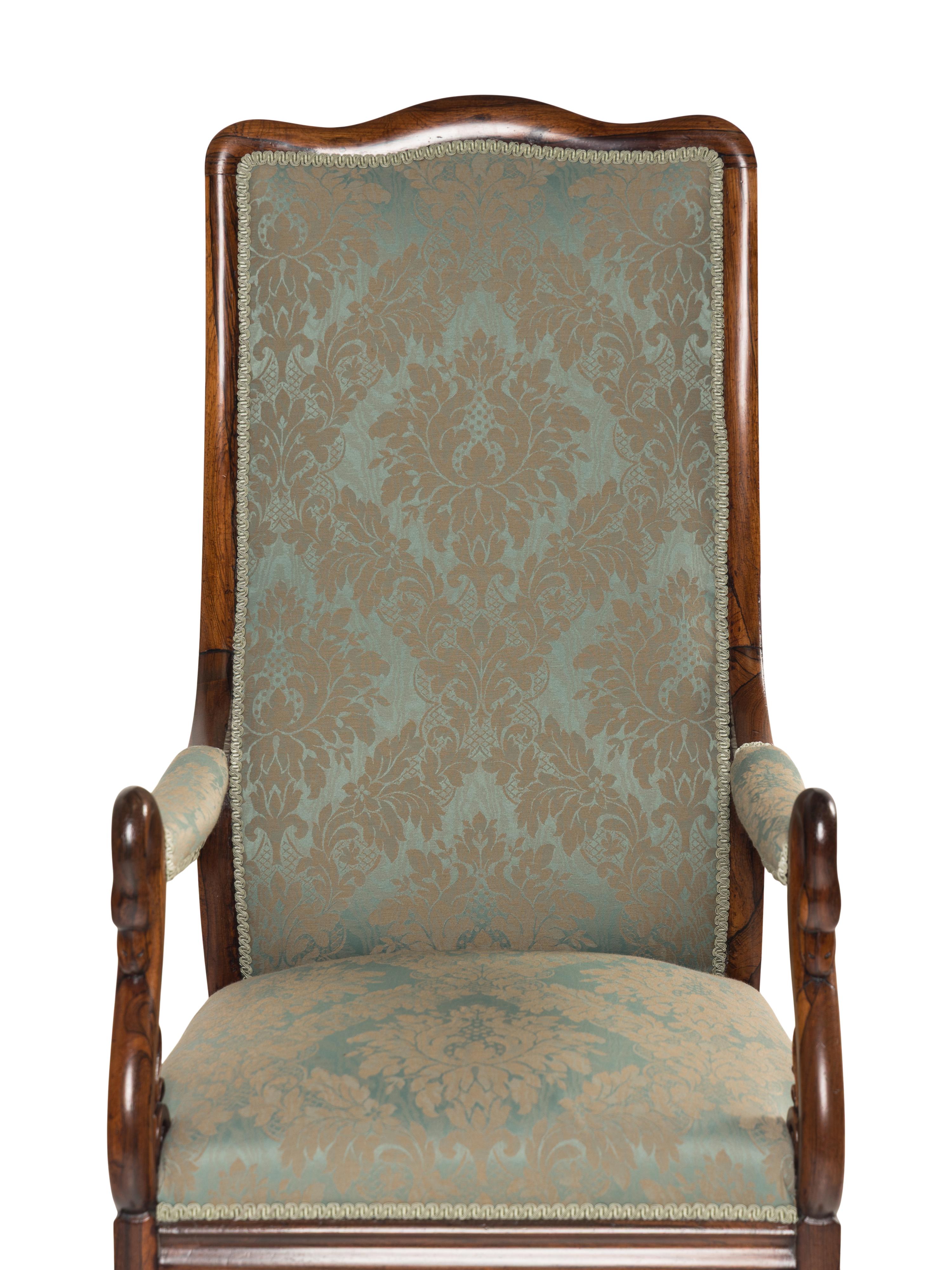 An Empire Style Rosewood Rocking Chair