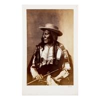 Alexander Gardner (Scottish-American, 1821-1882) — High Wolf, Oglala Lakota, 1872