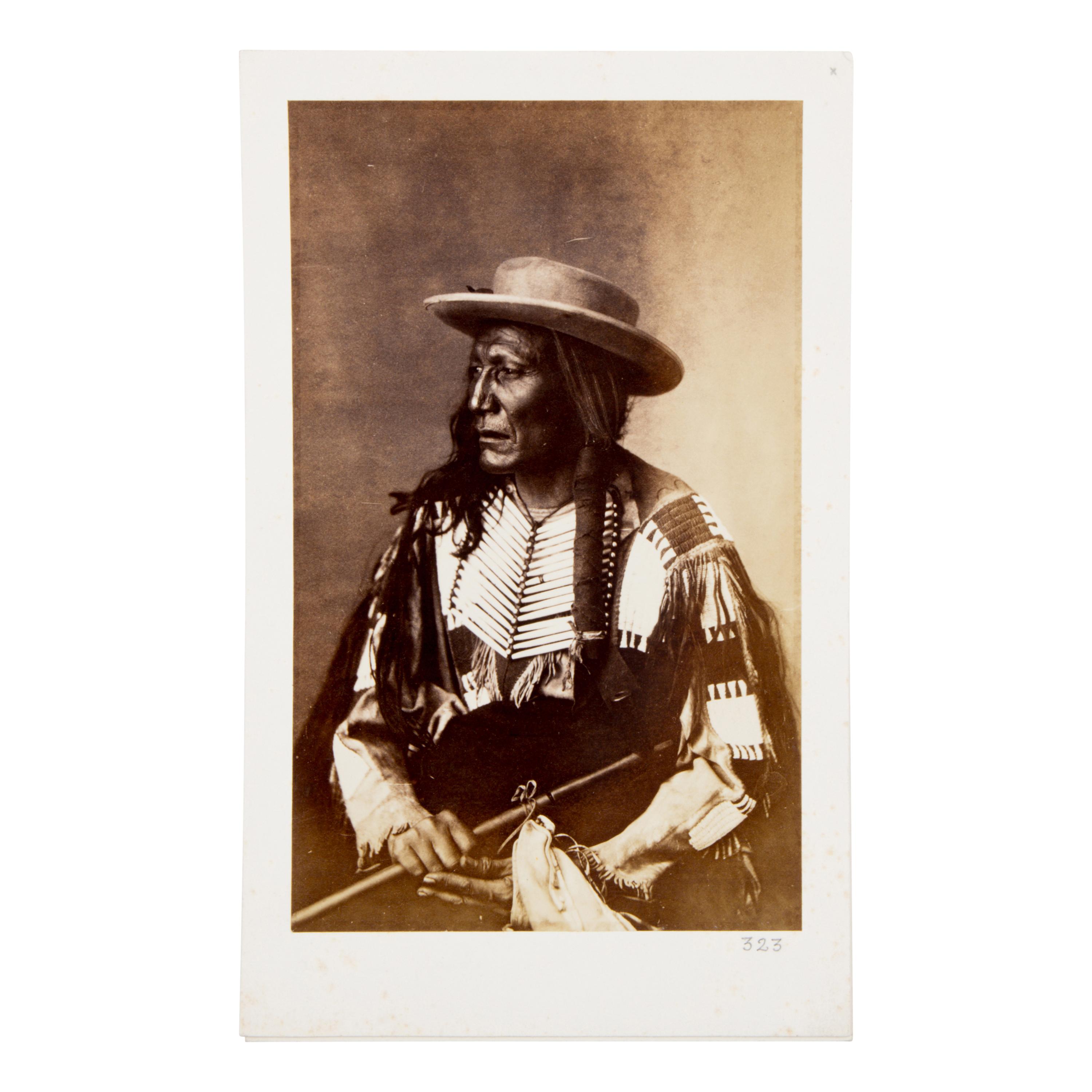 Alexander Gardner (Scottish-American, 1821-1882) — High Wolf, Oglala Lakota, 1872
