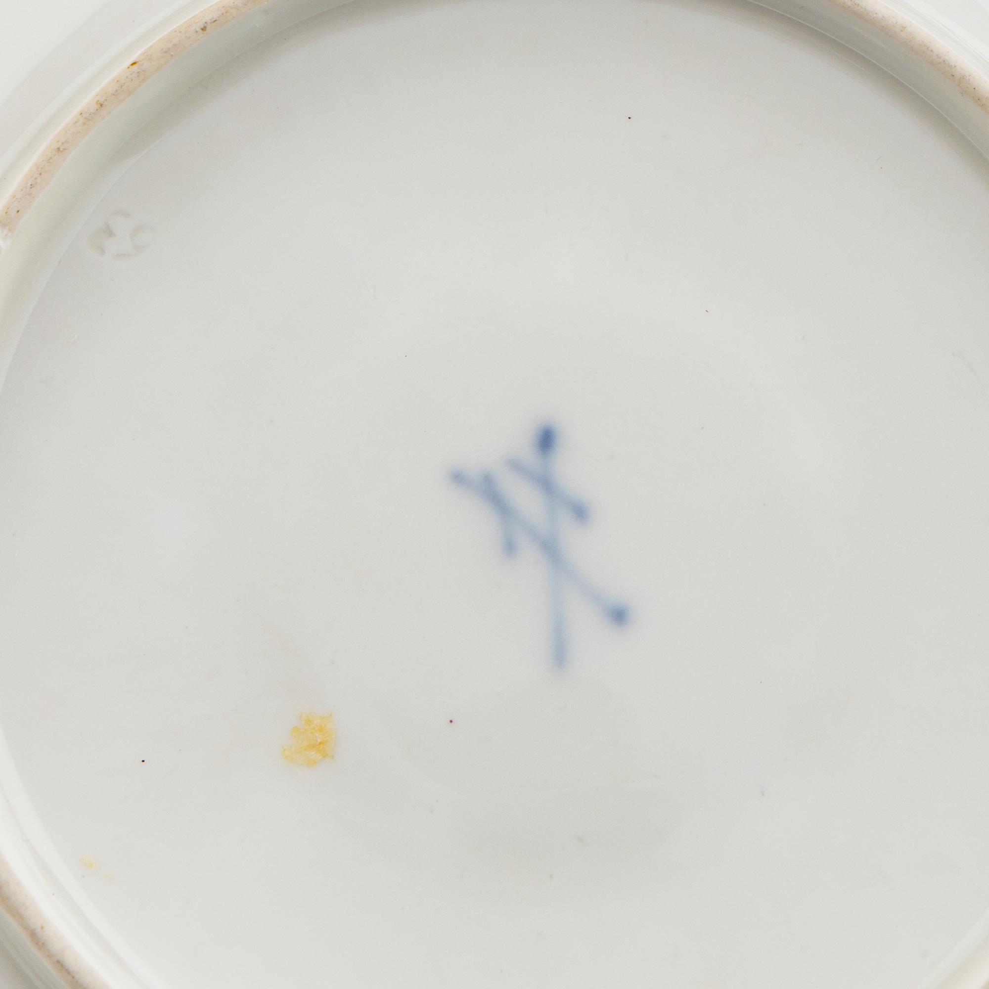 A Meissen Porcelain Tea Service