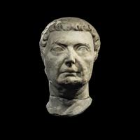 A Roman Marble Portrait Head of a Man