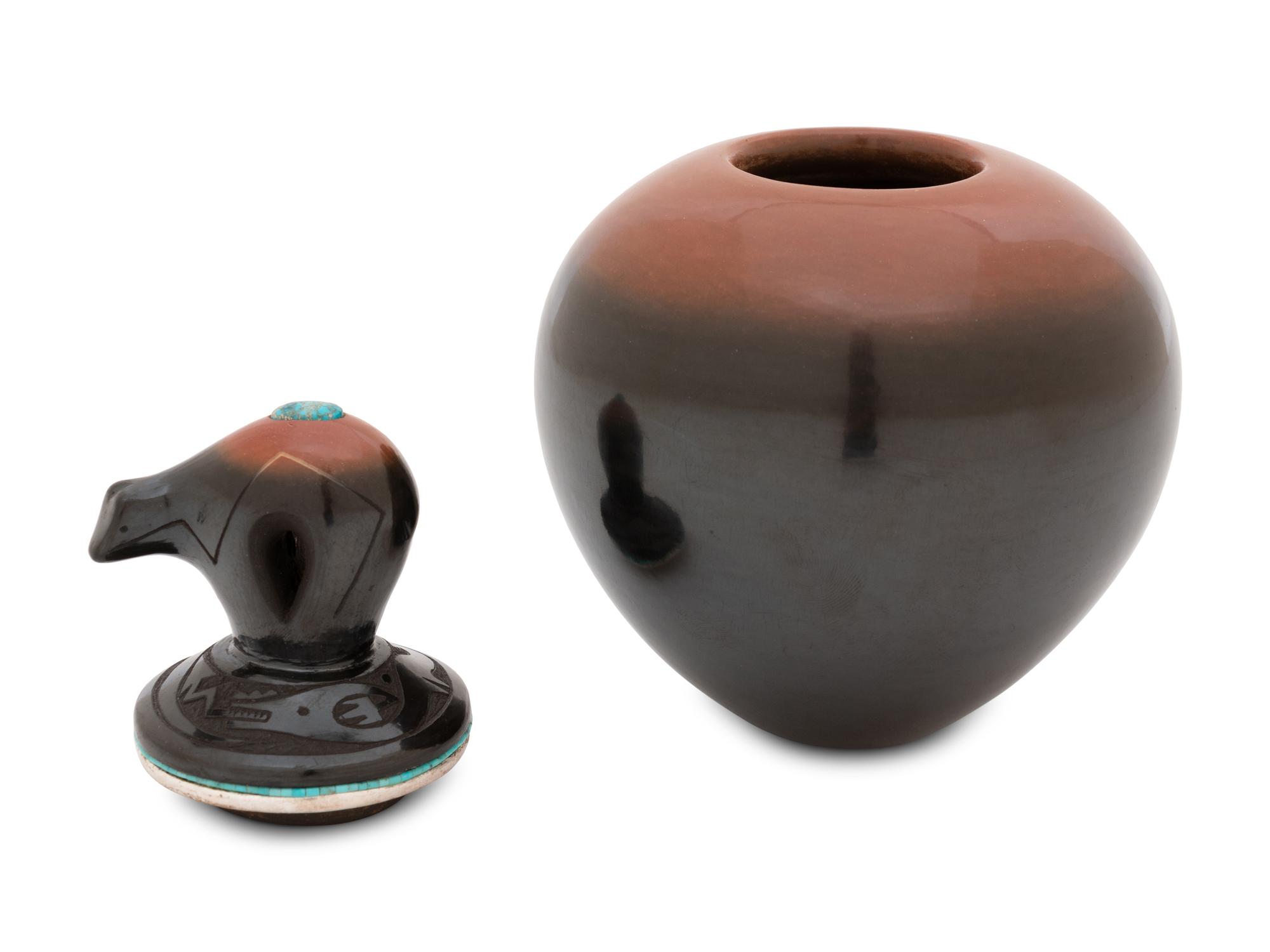 Black and Sienna Pottery? More info needed