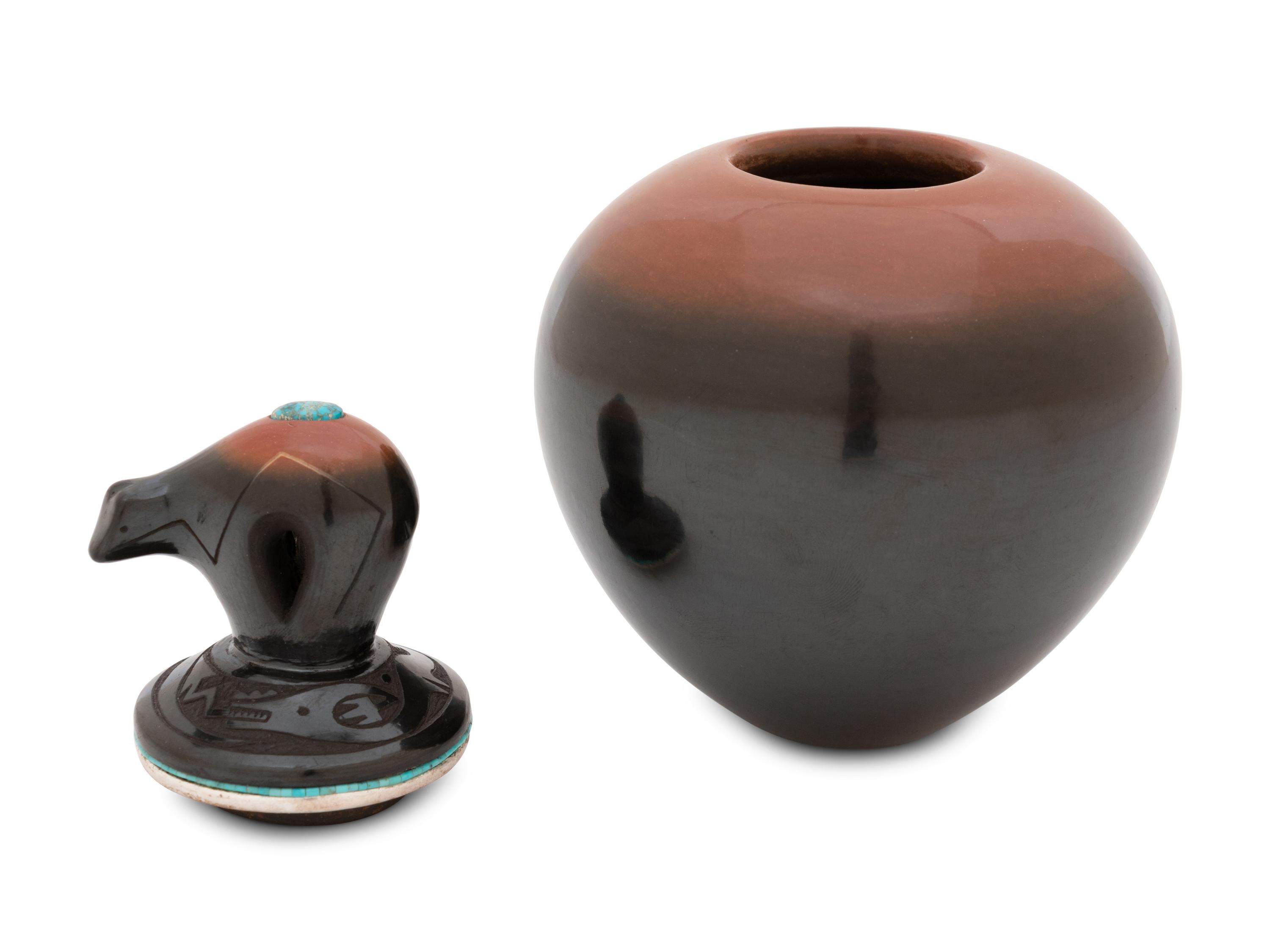 Black and Sienna Pottery? More info needed