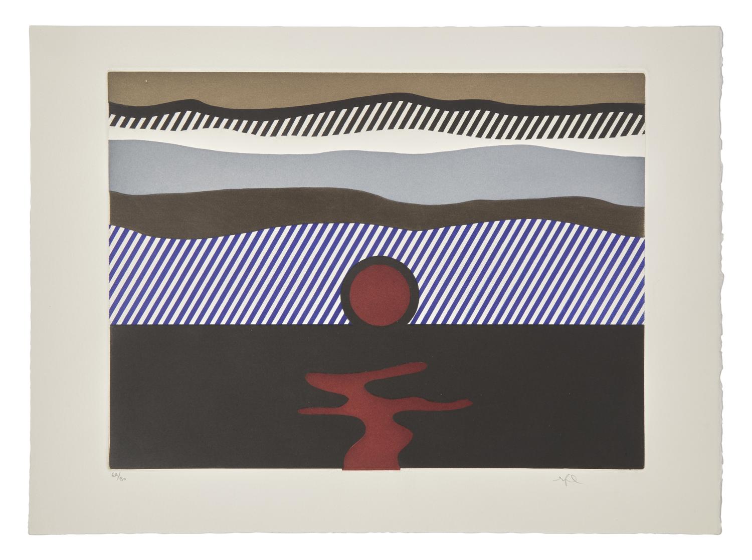 La Nouvelle Chute de l'Amérique (the complete portfolio of ten with text by Allen Ginsberg and portfolio case), 1992