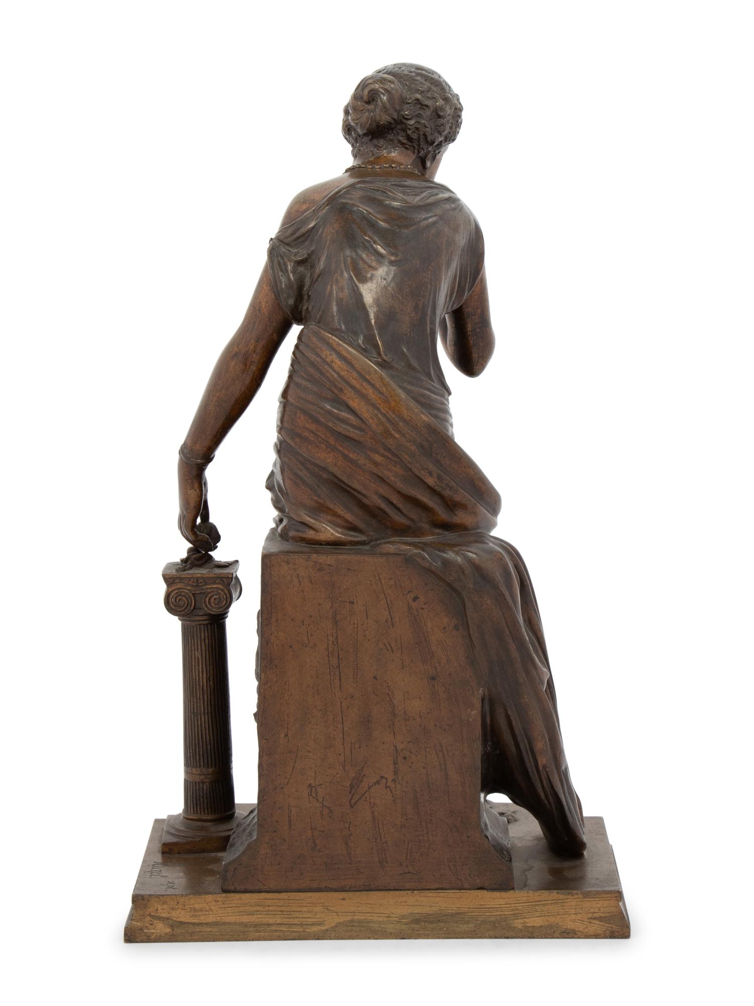 A French Bronze Figure of a Neoclassical Woman