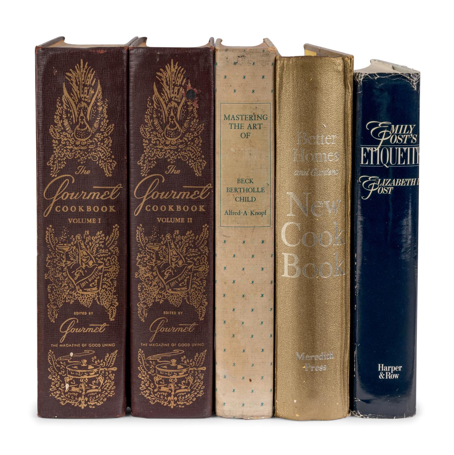 ENTERTAINING A group of 4 works related to cooking or etiquette:
