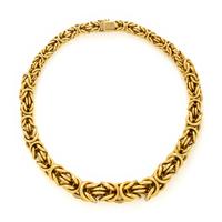 Italian, Yellow Gold Necklace