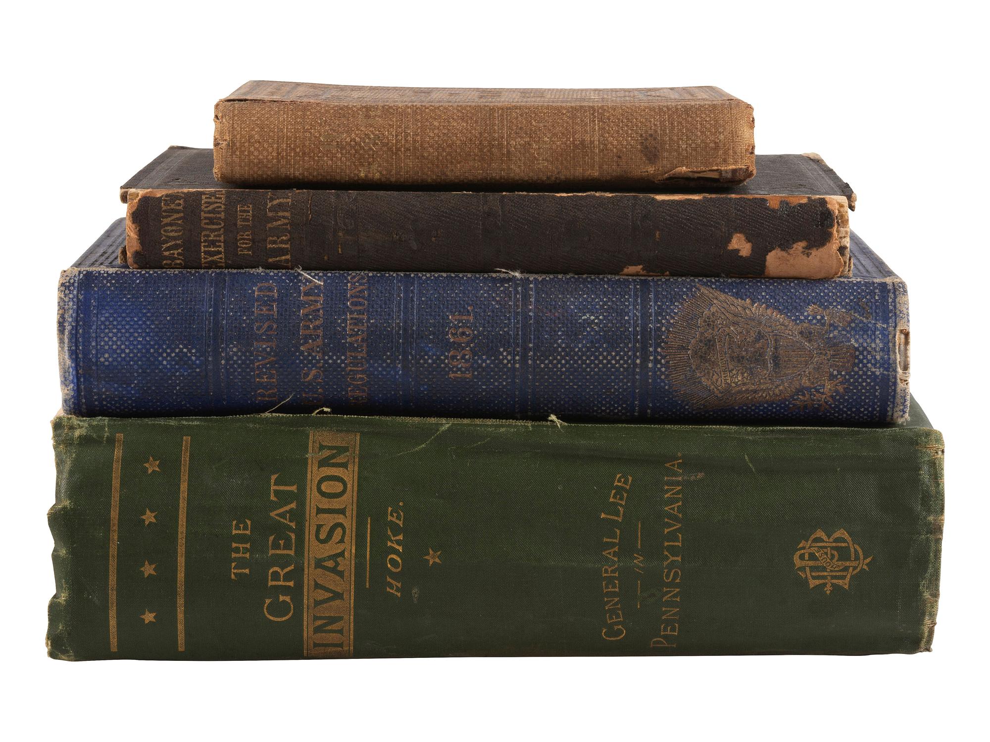 [CIVIL WAR]. HOKE, Jacob (1825-1893). The Great Invasion of 1863; Or, General Lee in Pennsylvania. FIRST EDITION, INSCRIBED BY THE AUTHOR'S WIFE, ANNIE HOKE. [ With :] Associated cabinet cards and three additional works.