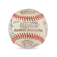 A 1954 Minneapolis Miners Team Signed Autograph Baseball