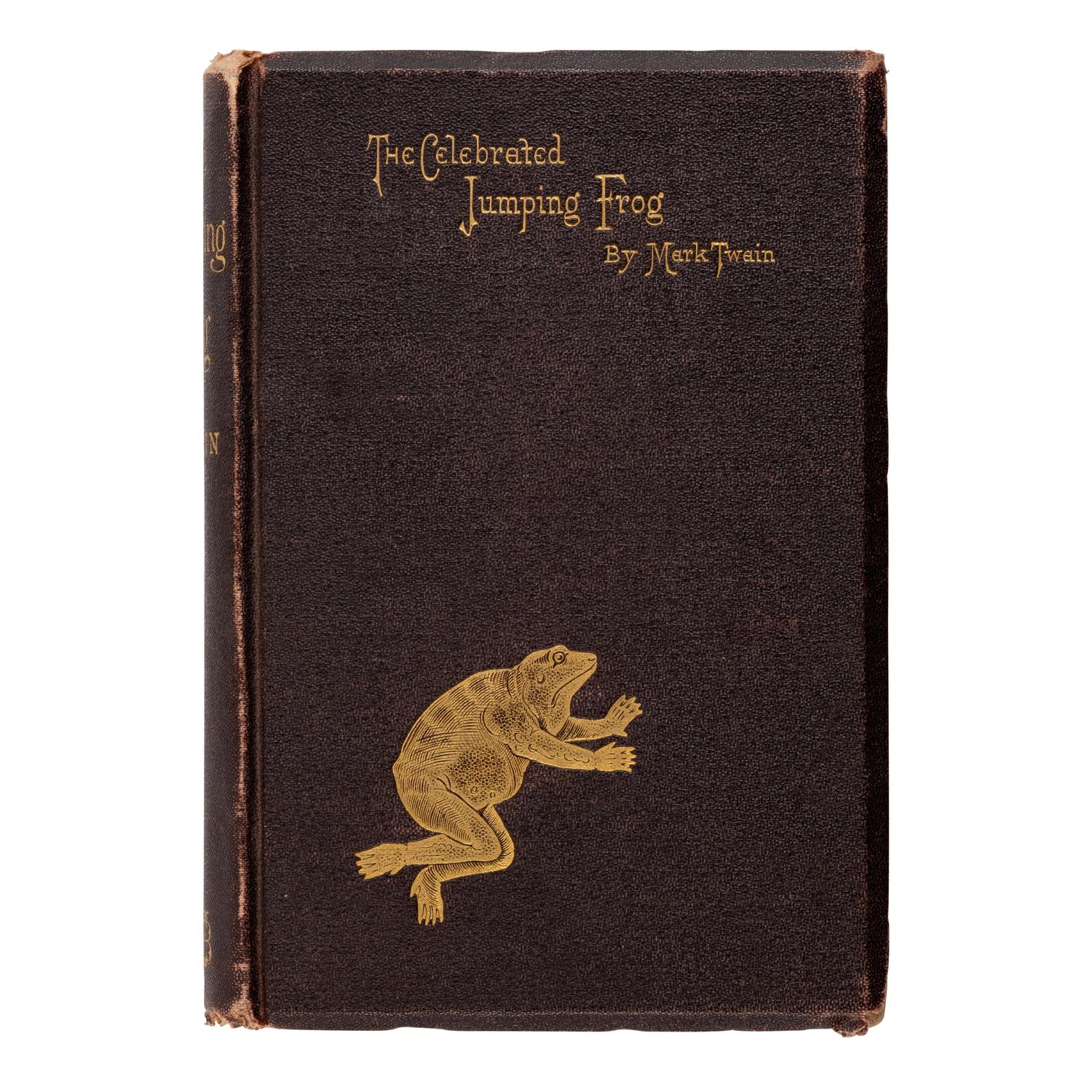 Clemens, Samuel L. ("Mark Twain") (1835-1910). The Celebrated Jumping Frog of Calaveras County . New York: C.H. Webb, 1867.