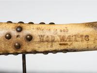 Plains Tacked and Decorated Bone Quirt