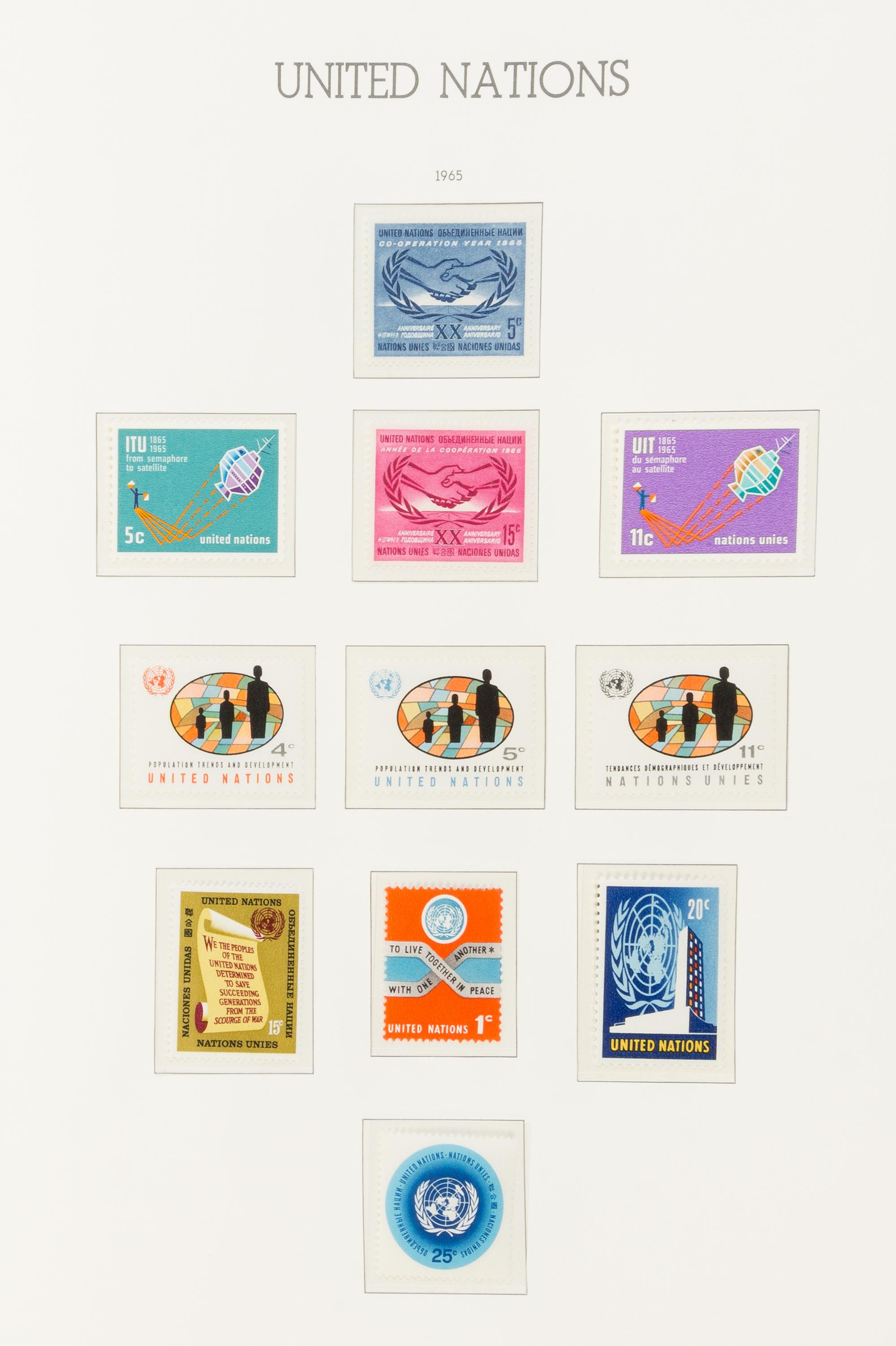 A Collection of International Postage Stamps — 20TH CENTURY