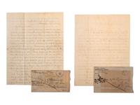 [WESTERN AMERICANA]. The Rosborough family archive, including letters relating to the California Gold Rush, the Modoc War, the Klondike Gold Rush, and early settlement and mining operations in Idaho Territory, Utah Territory, Nevada, and Texas.