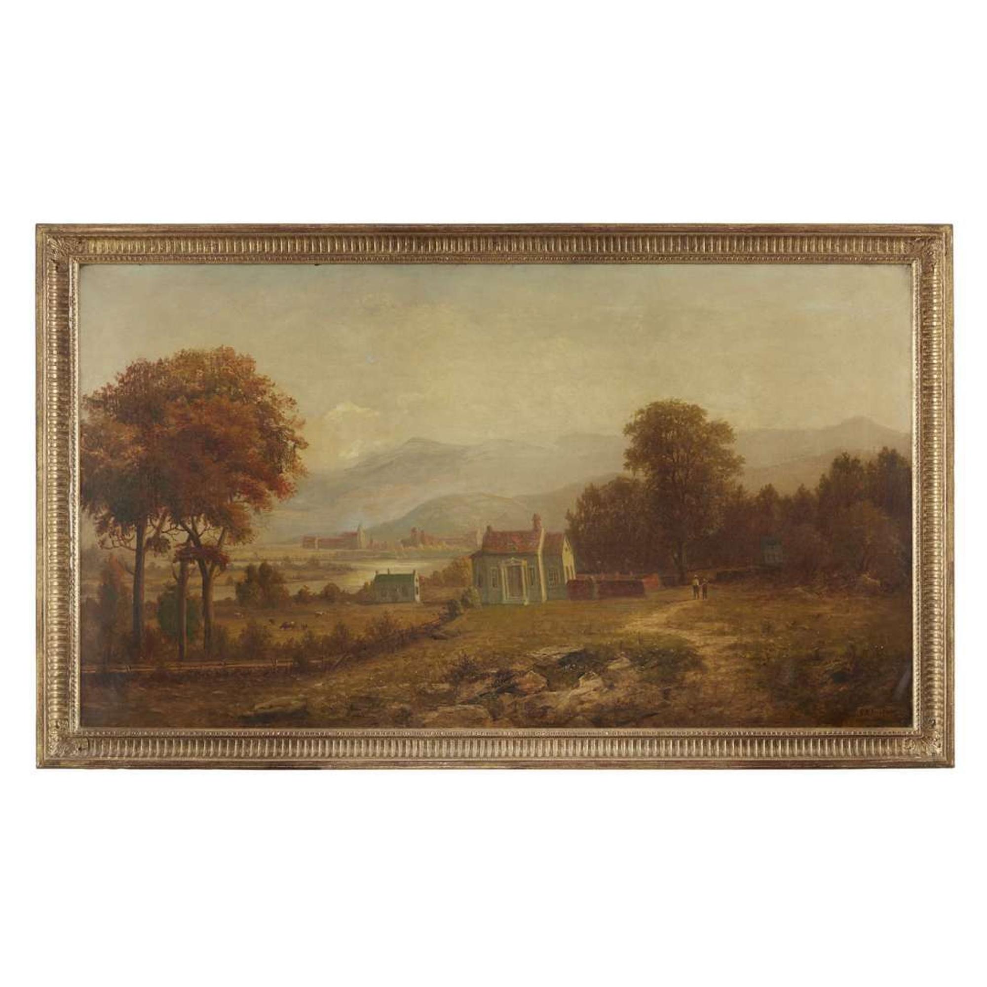 Charles Wilson Knapp (1823-1900) Homestead on the Susquehanna