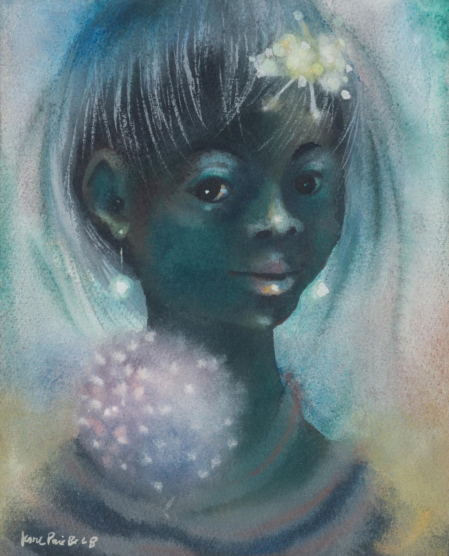 Lady with Allium, 1968
