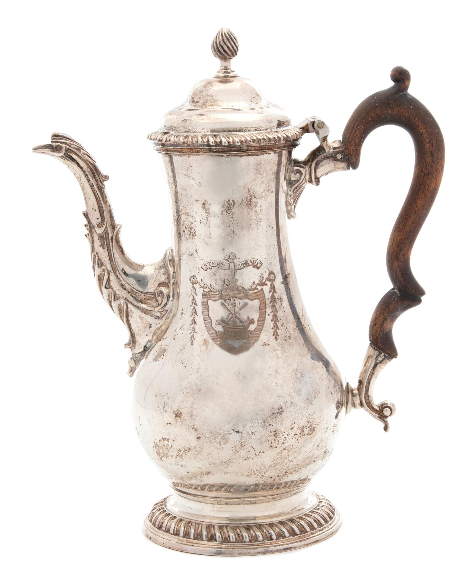 A George III Silver Coffee Pot
