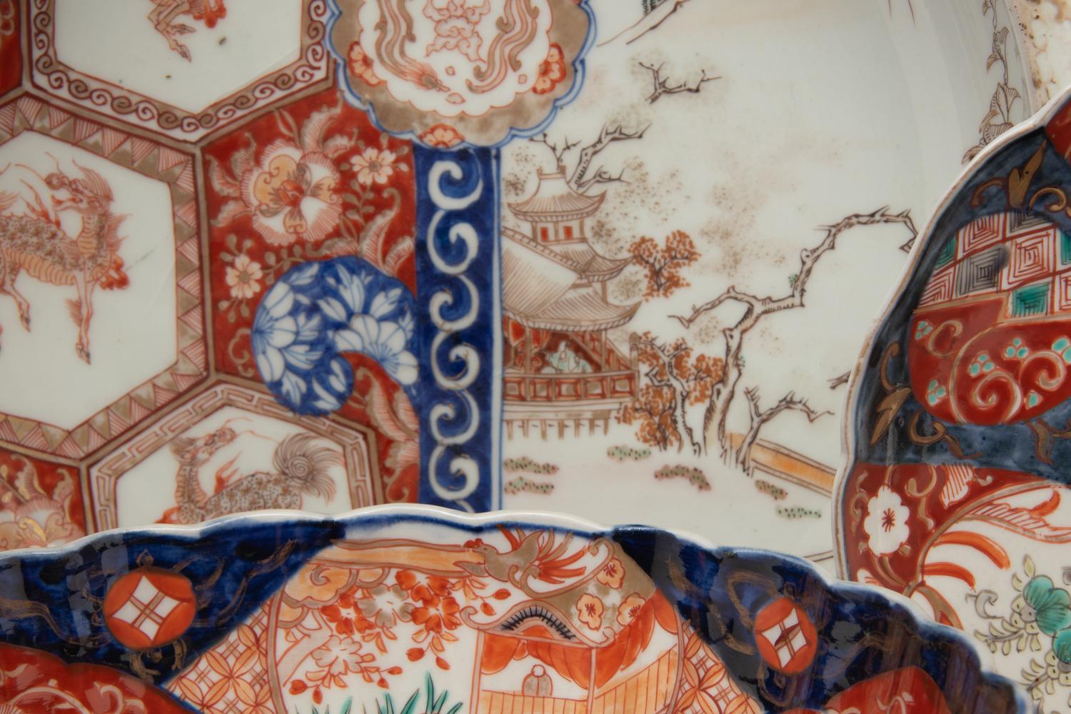 A Group of Japanese Porcelain Articles
