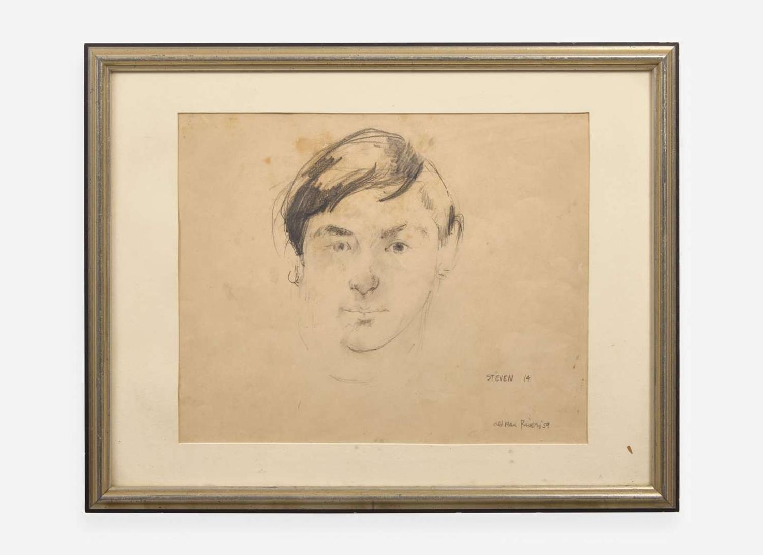 Larry Rivers (American, 1923-2002), Birthday Drawing