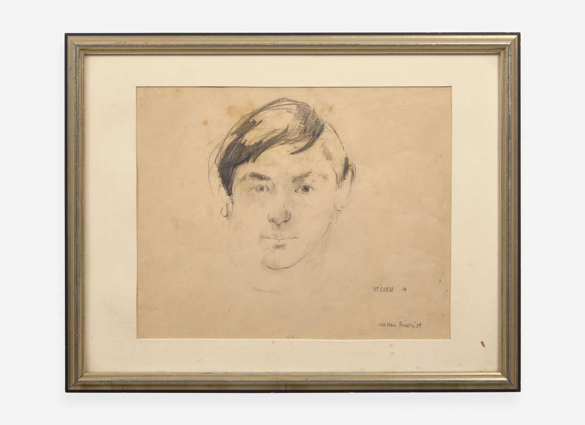 Larry Rivers (American, 1923-2002), Birthday Drawing