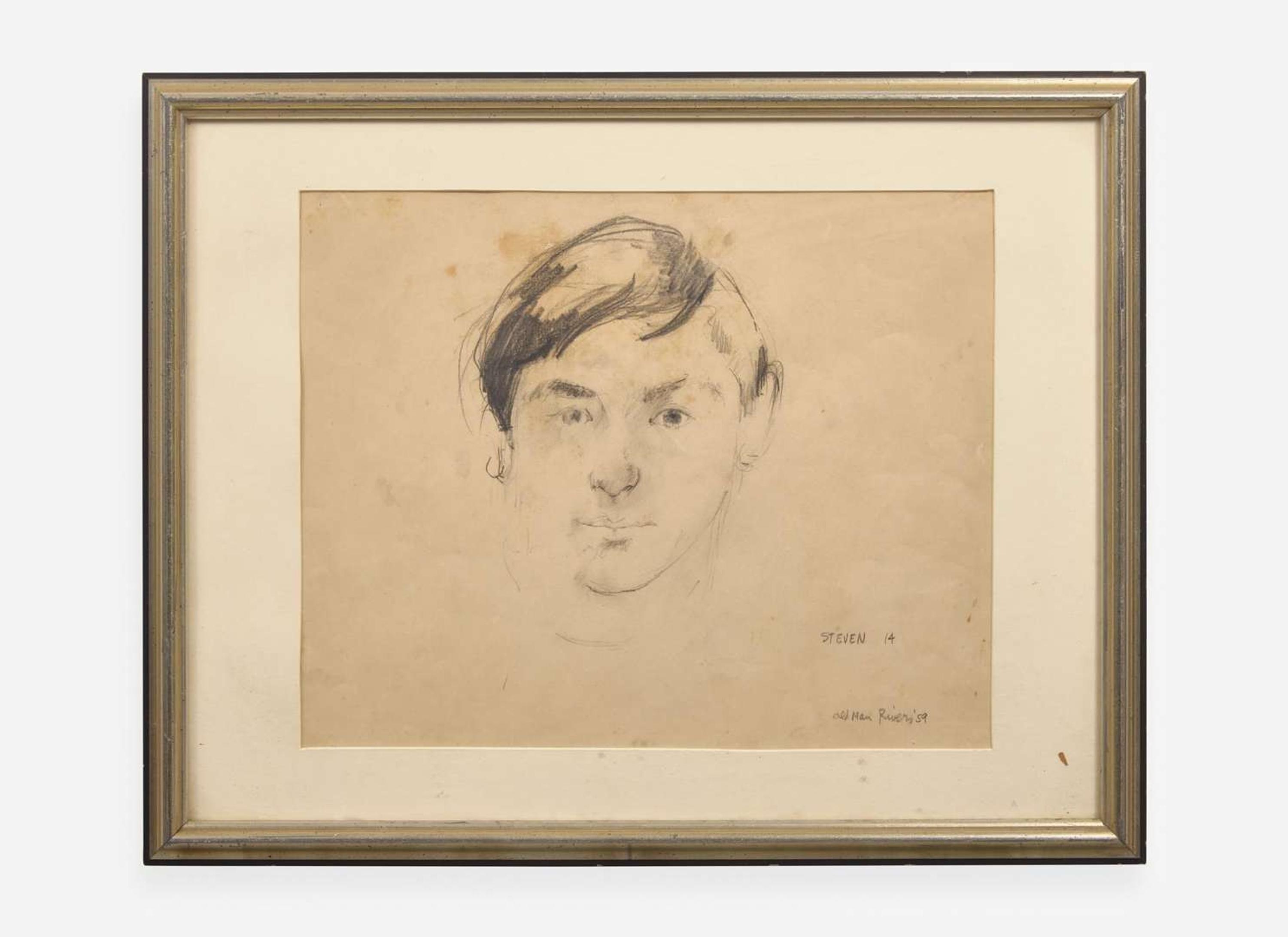 Larry Rivers (American, 1923-2002), Birthday Drawing