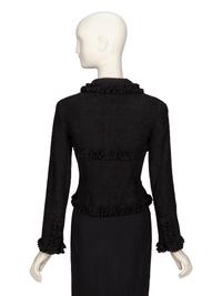 Chanel, Black Tweed Cropped Jacket