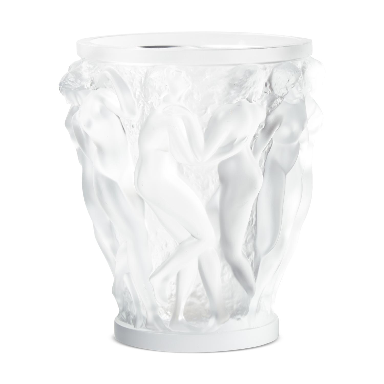 René Lalique (French, 1860–1945) — Bacchantes vase