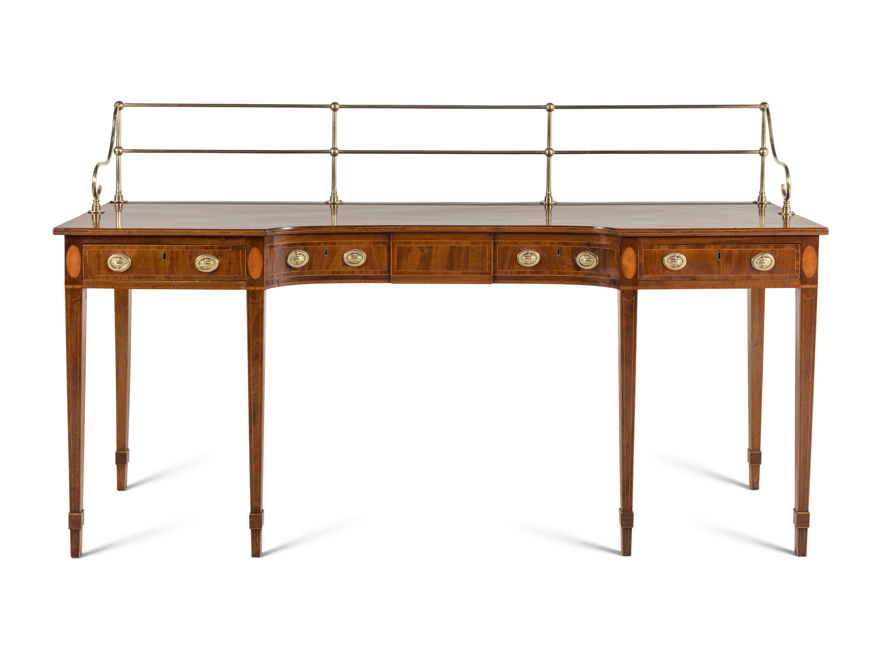 A George III Mahogany Sideboard