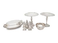 A Group of American Silver Table Articles