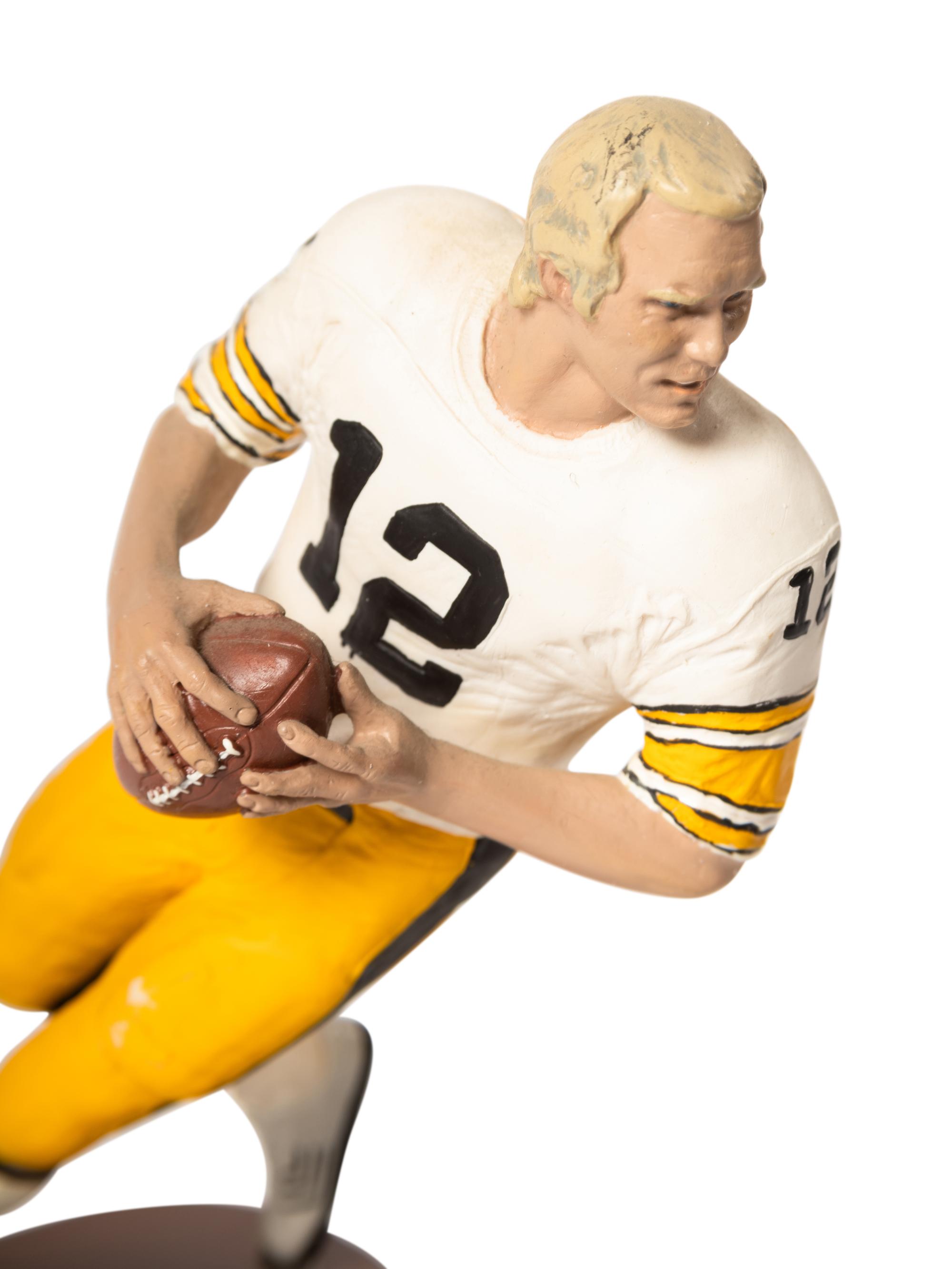 A Terry Bradshaw Signed Autograph Salvino Figure,