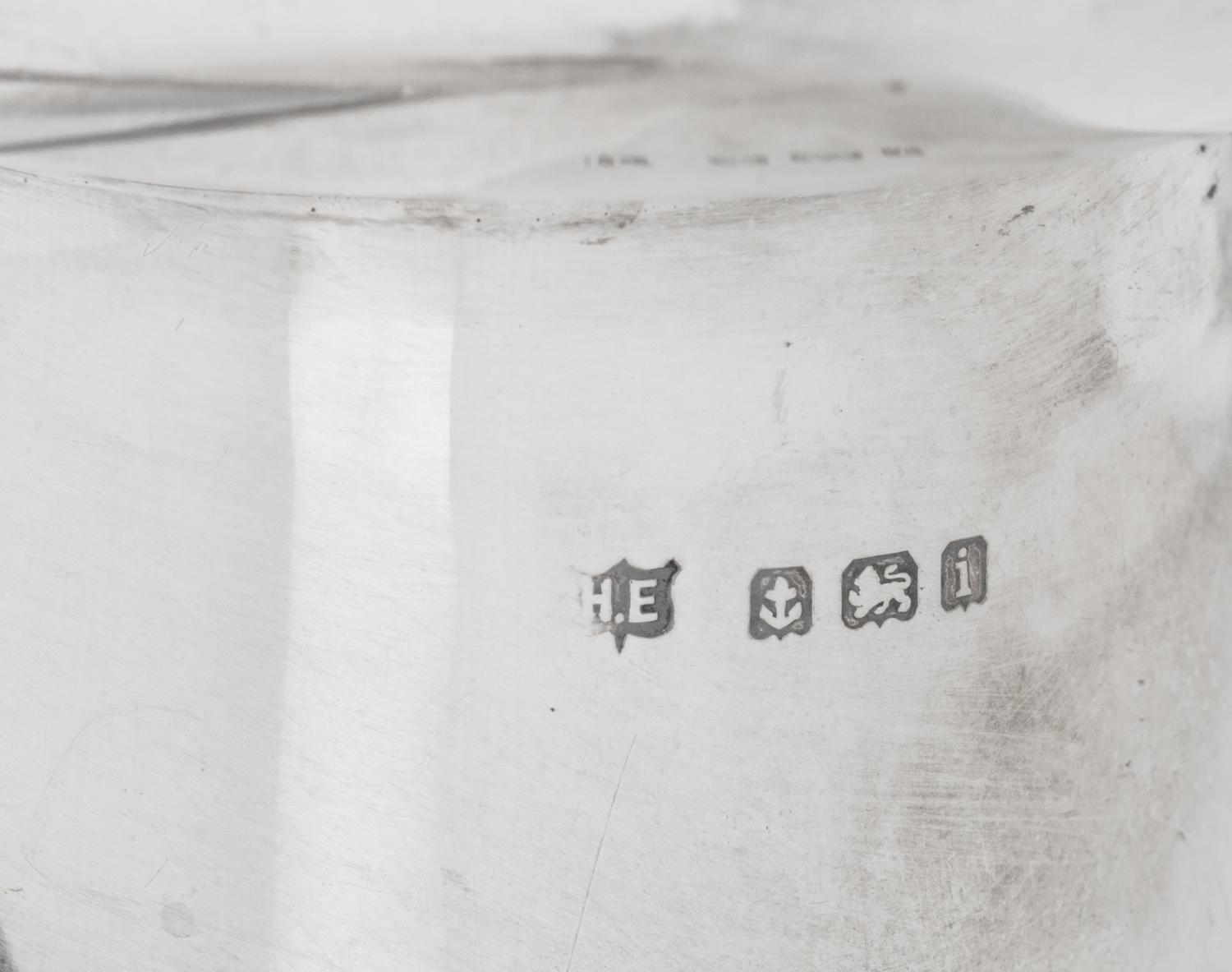 An English Silver Vase
