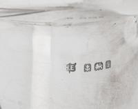 An English Silver Vase