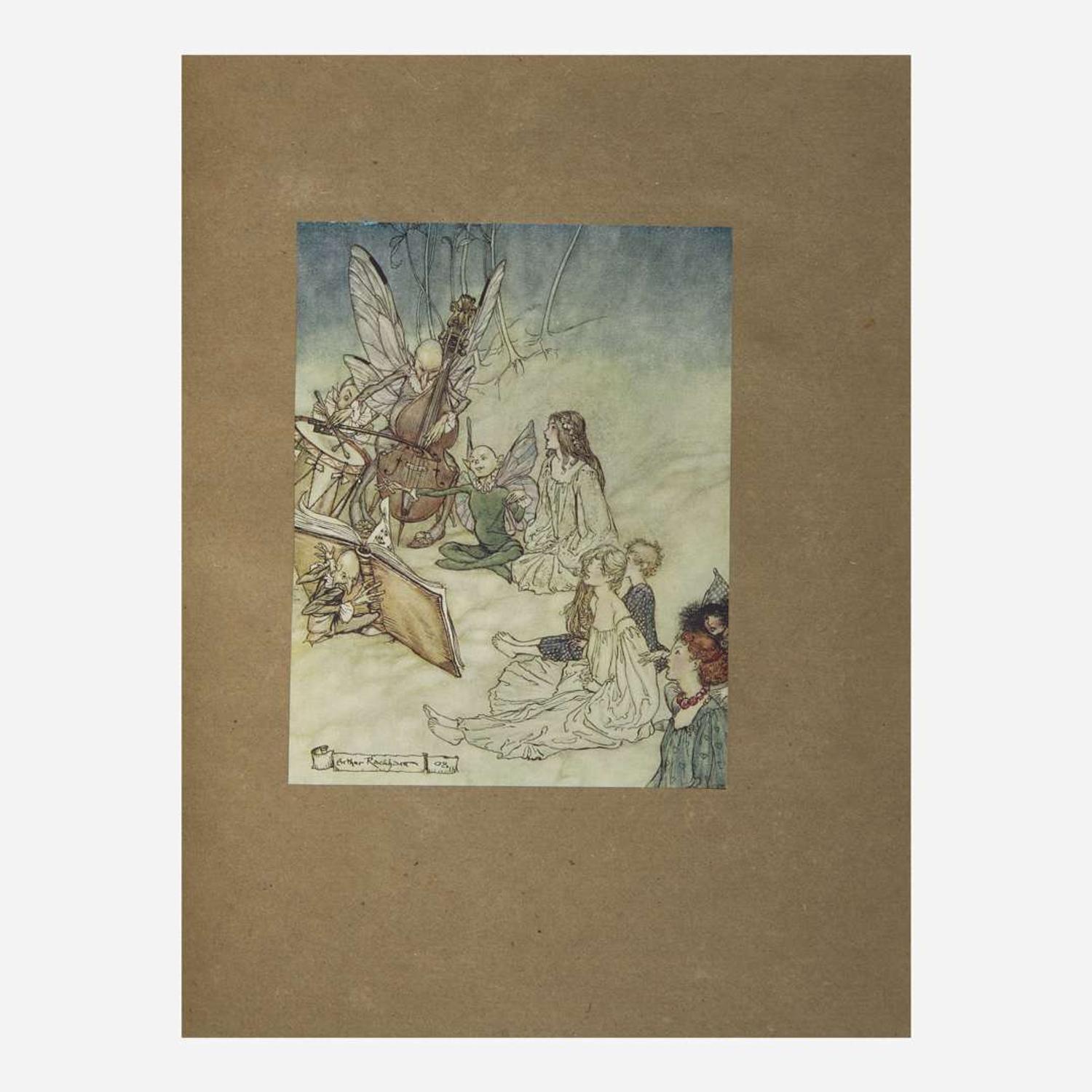 [Children's & Illustrated] [Rackham, Arthur] Shakespeare, William A Midsummer-Night’s Dream
