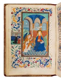CIRCLE OF WILLEM VRELANT (active Flanders, Bruges, 1454-1481) The Haraucourt Hours, use of Toul, in Latin, illuminated manuscript on parchment [Flanders, Bruges, c. 1470-1480]