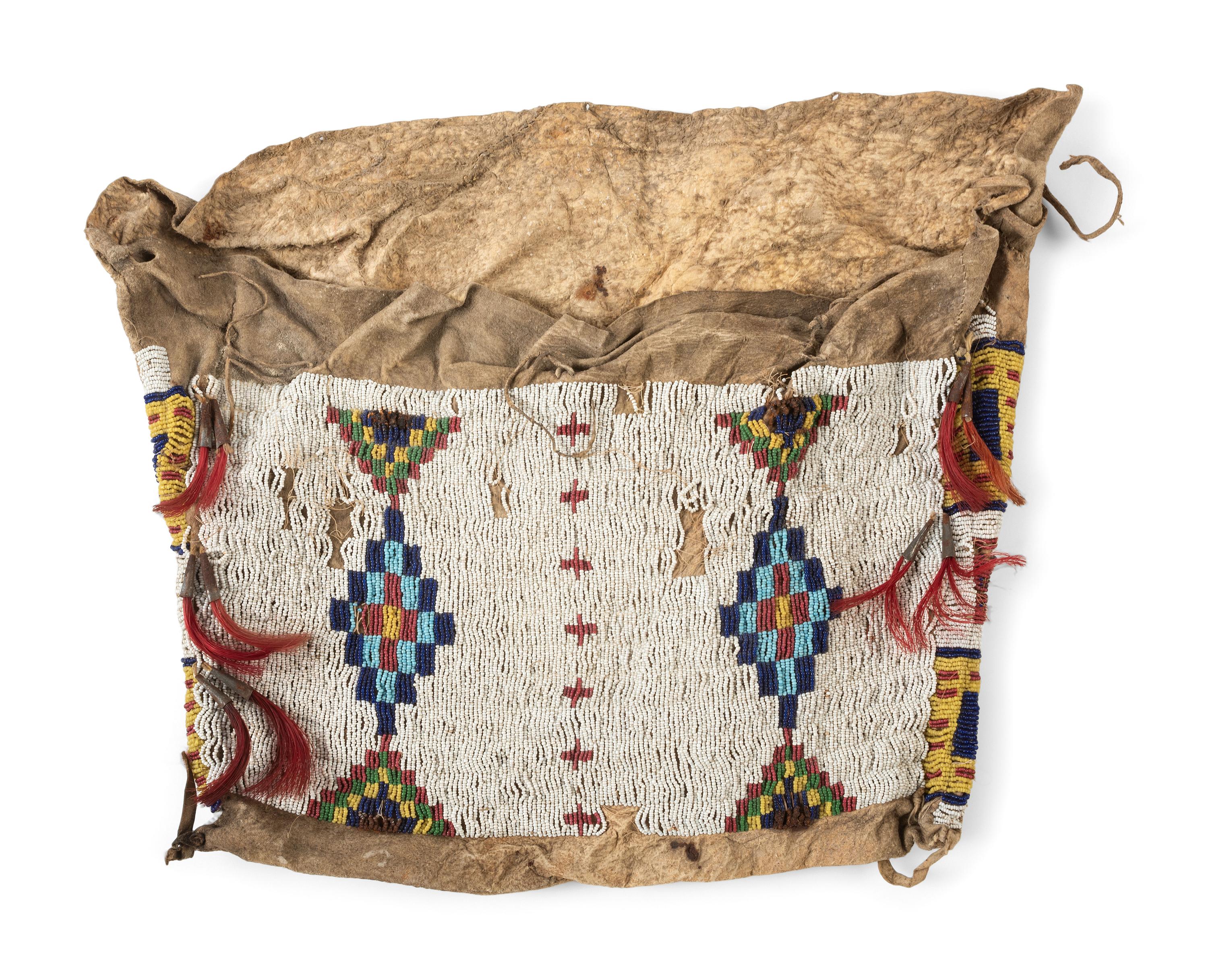 Sioux Beaded Hide Possible Bag