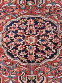 A Heriz Wool Rug