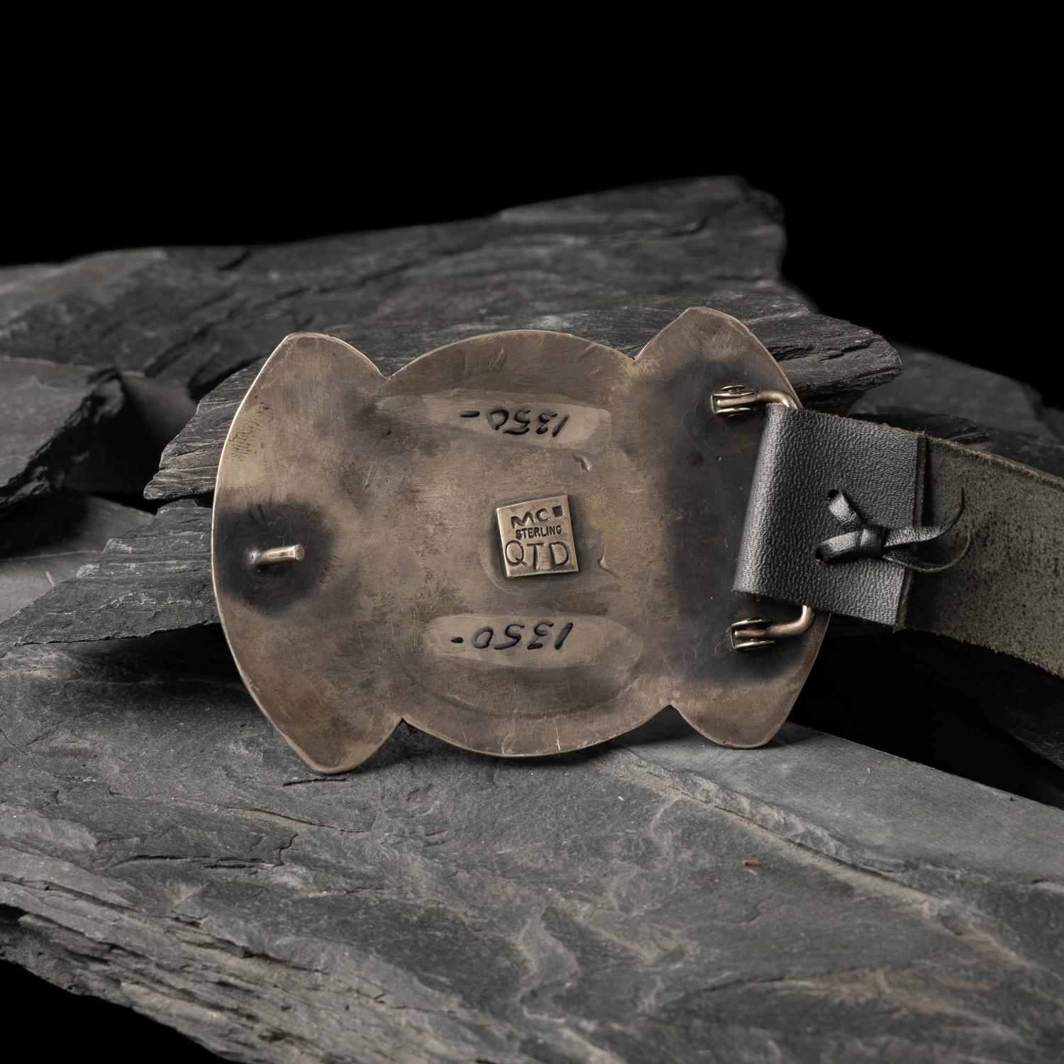 Martha Cayatineto (Diné, 20th century) — Sterling Silver Concha Belt