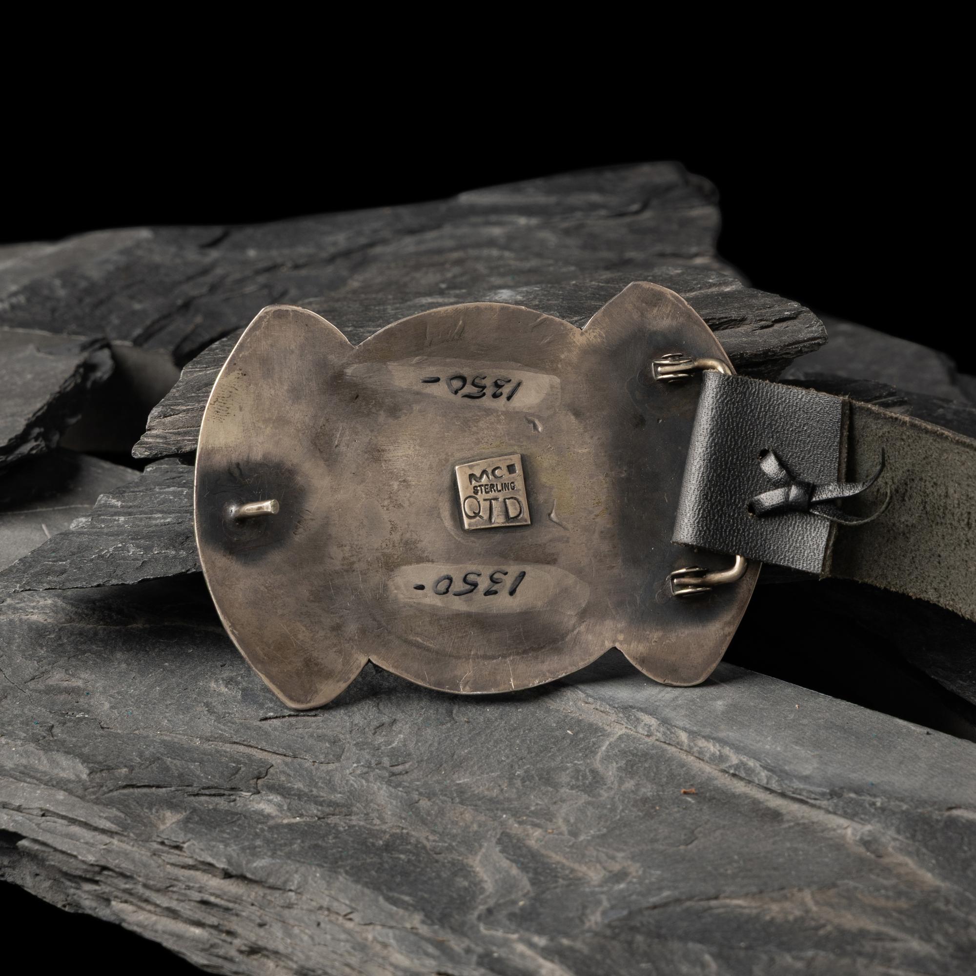 Martha Cayatineto (Diné, 20th century) — Sterling Silver Concha Belt