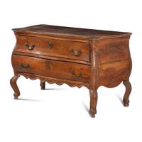 A Louis XV Provincial Walnut Commode
