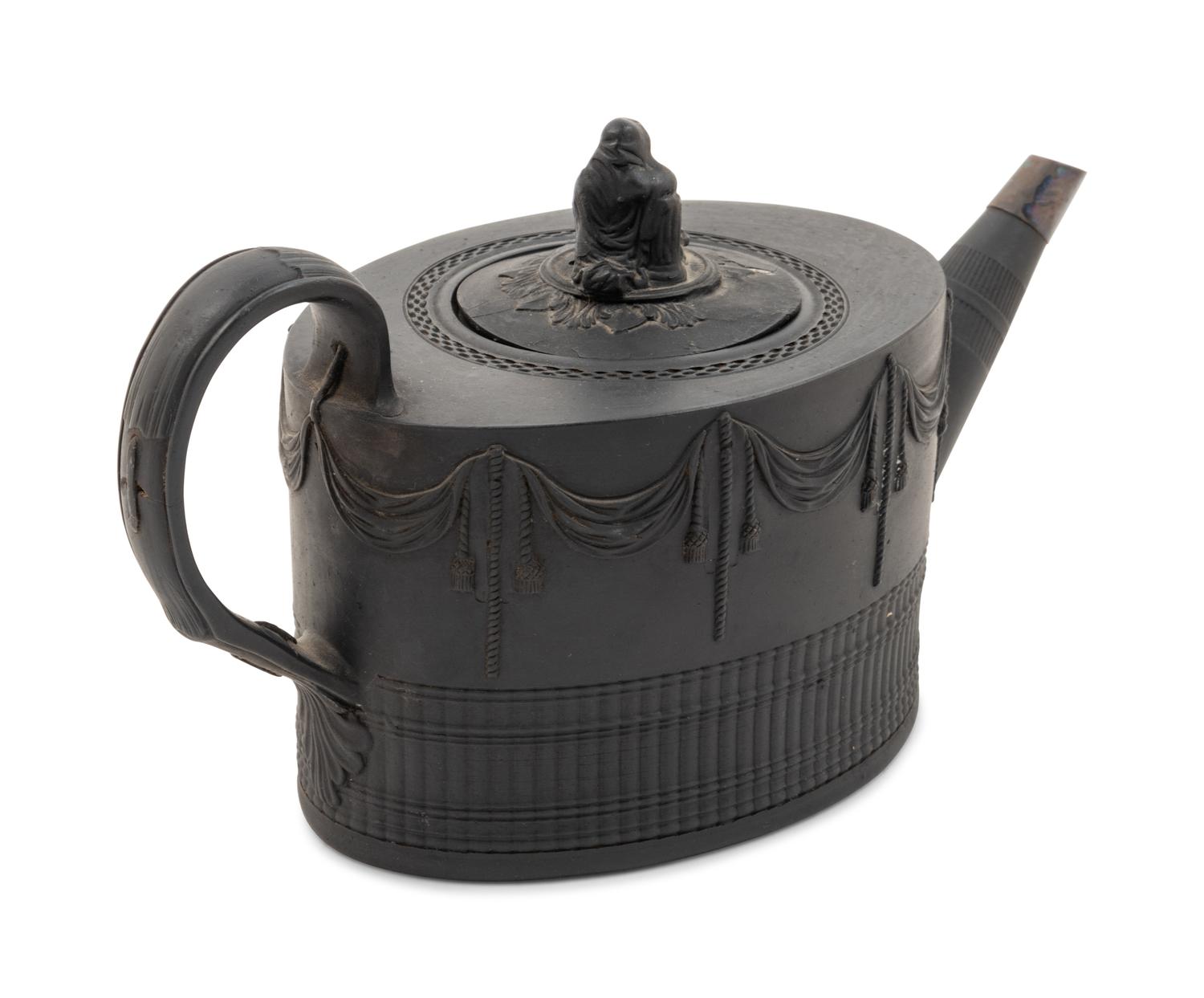 An English Basalt Teapot