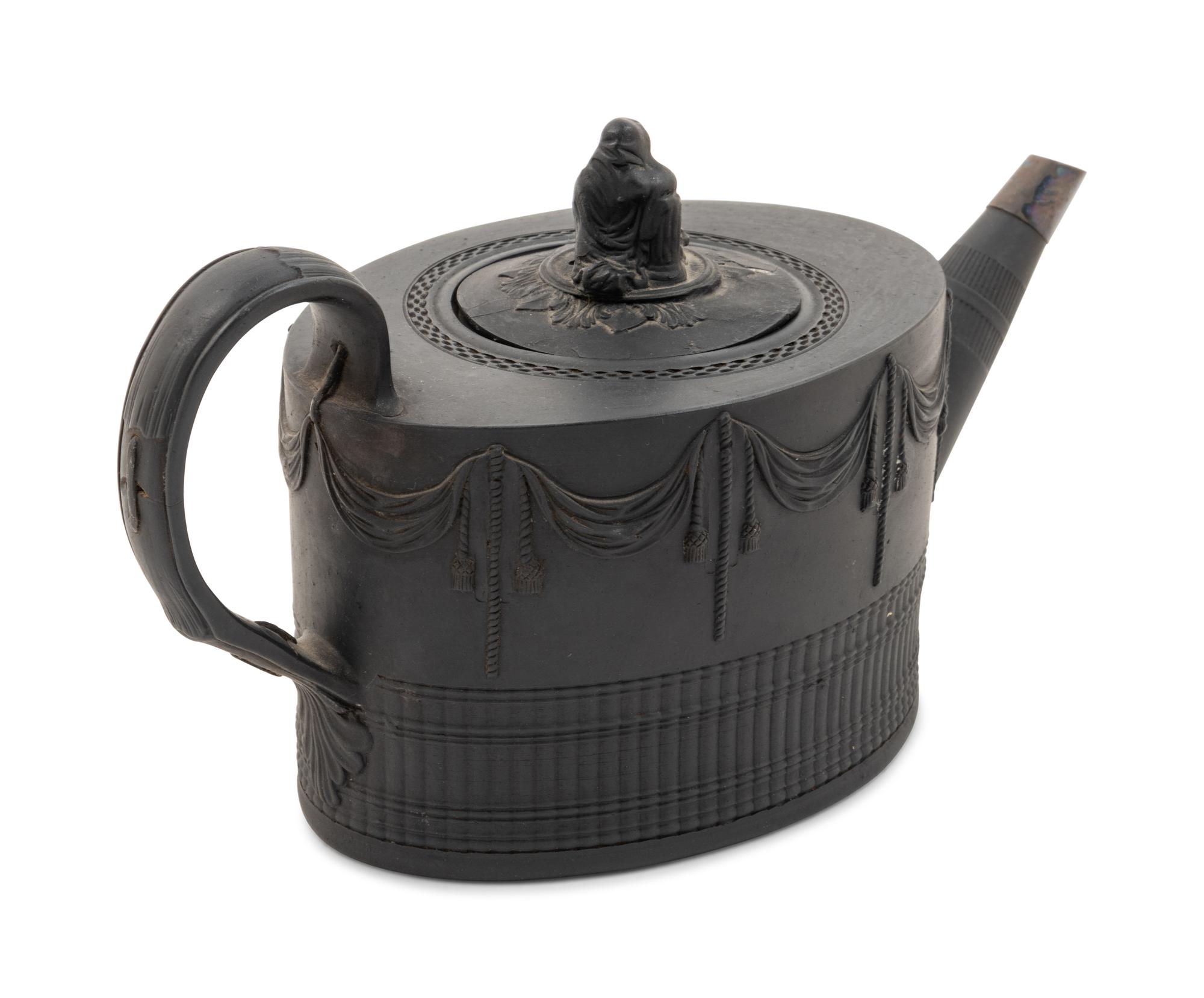 An English Basalt Teapot