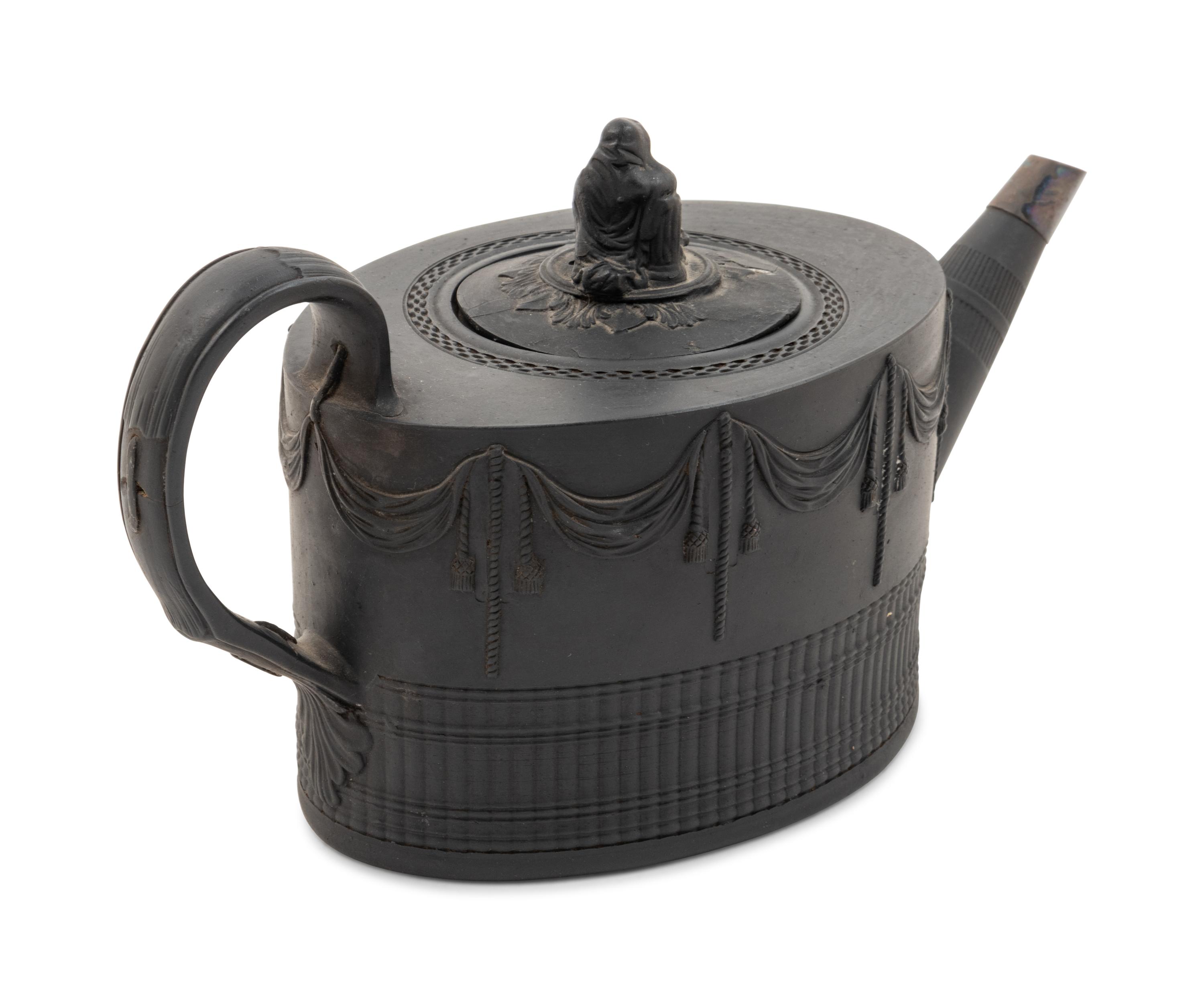 An English Basalt Teapot