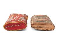 Huron Moosehair Embroidered Birchbark Cigar Cases