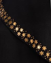 Three Black Dresses with Metal Embellishments, 1940s