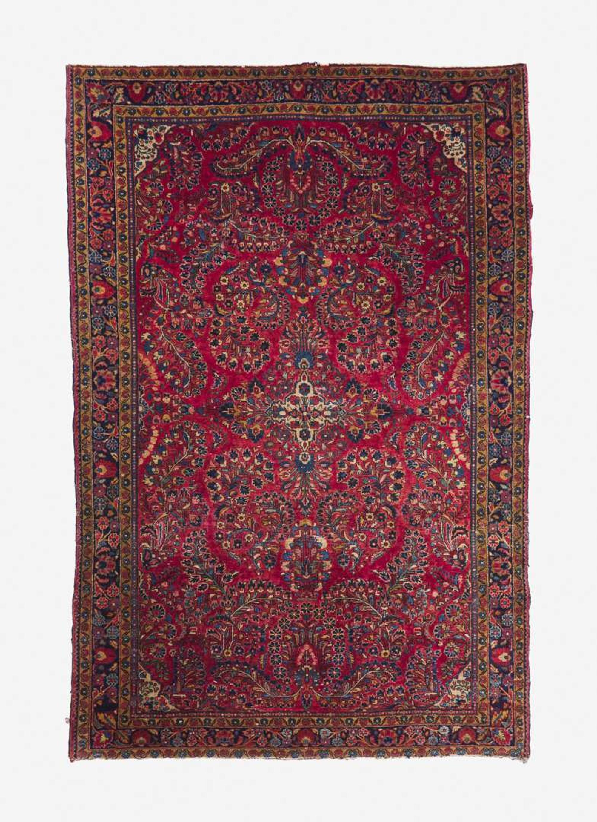 A Sarouk rug, circa 1920