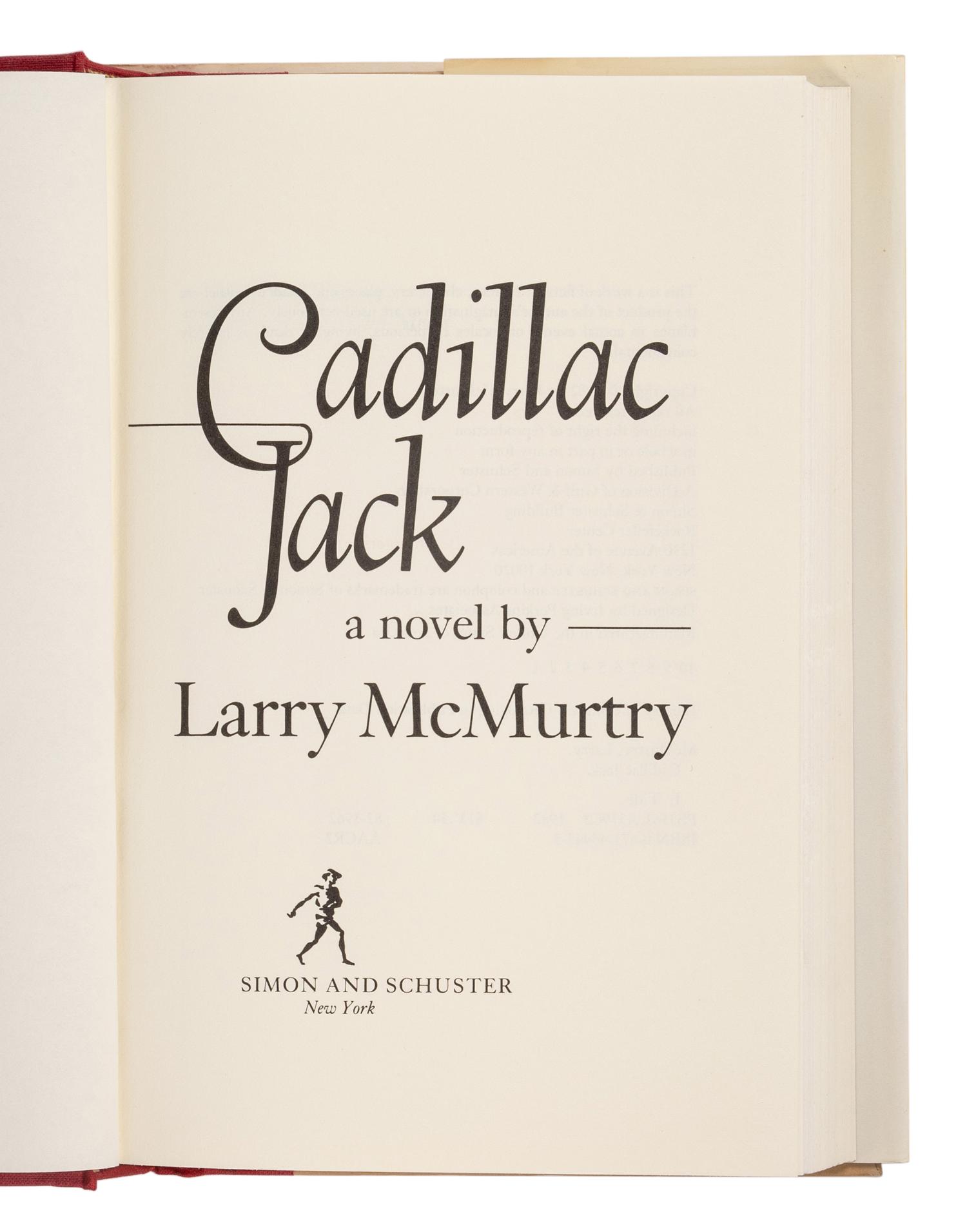 McMURTRY, Larry (1936-2021). A group of 16 works by McMurtry, ALL FIRST EDITIONS, comprising: