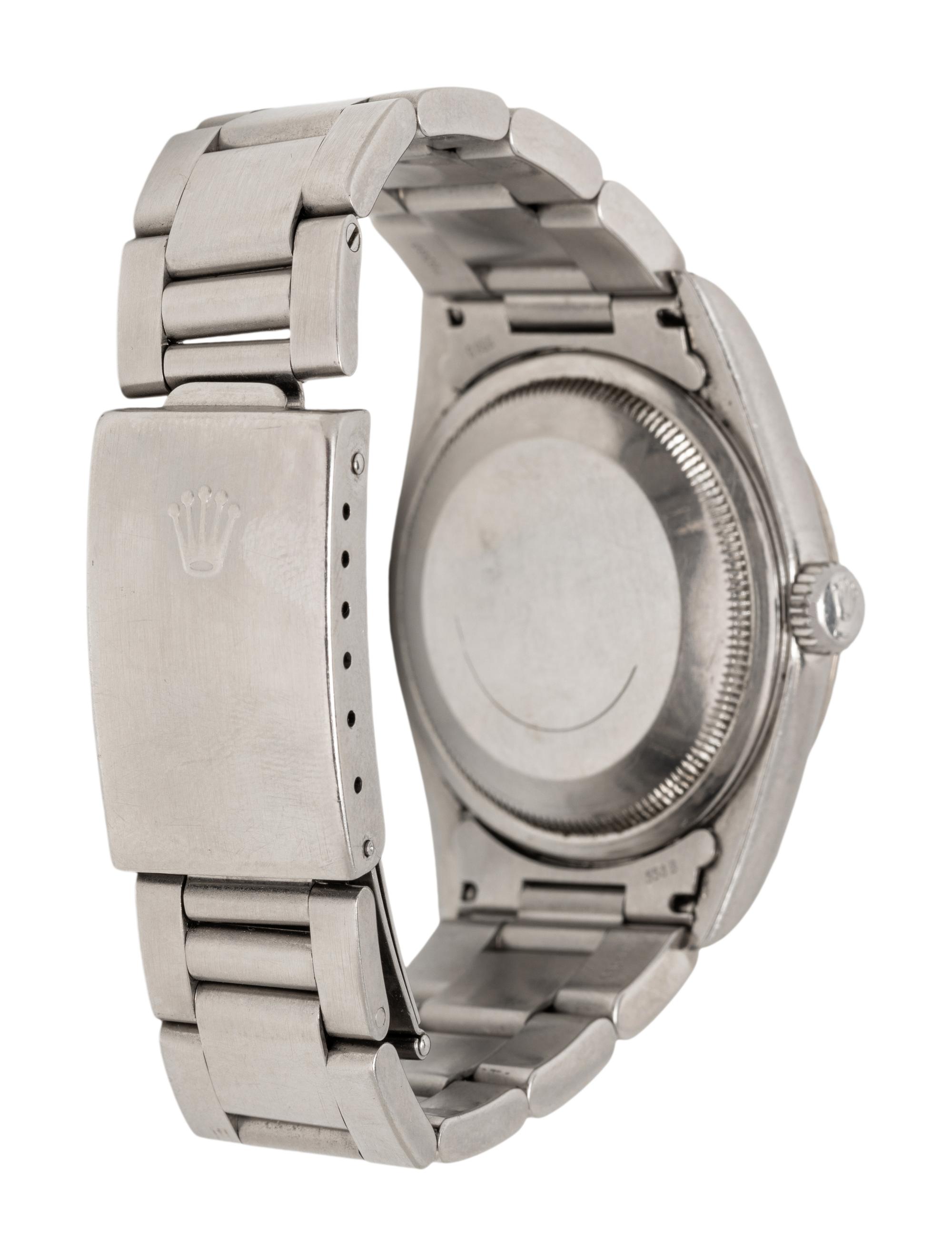 ROLEX, REF. 16234 STAINLESS STEEL 'OYSTER PERPETUAL DATEJUST' WATCH