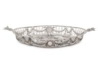 A German Reticulated Silver Bowl