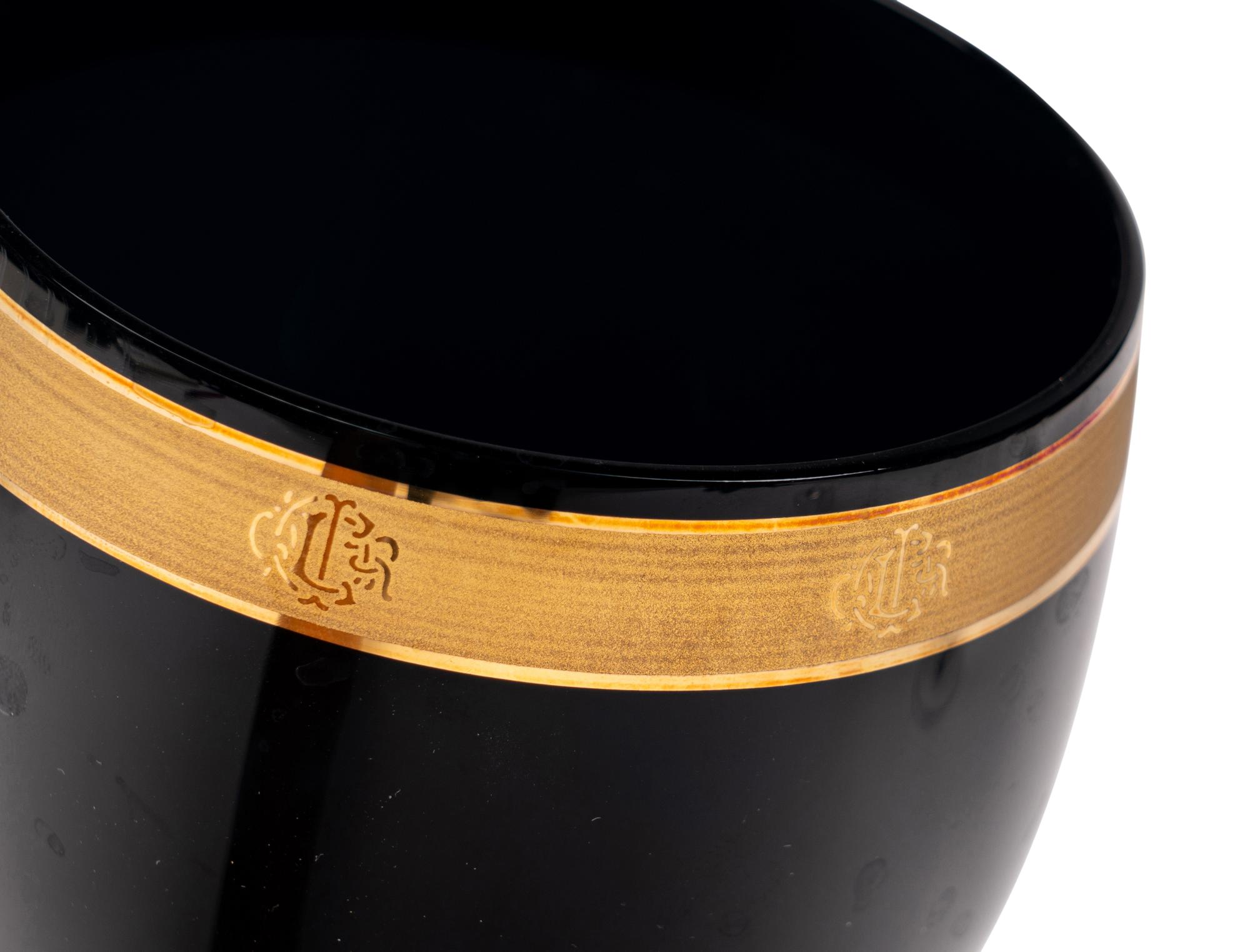 A Christian Dior Stemware Service