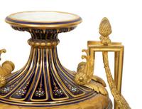 A Sèvres Gilt Bronze Mounted Porcelain Urn