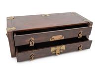 A Chinese Hardwood Rectangular Document Box